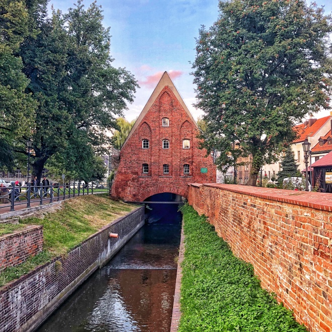 Malý mlyn, Gdansk, severné Poľsko